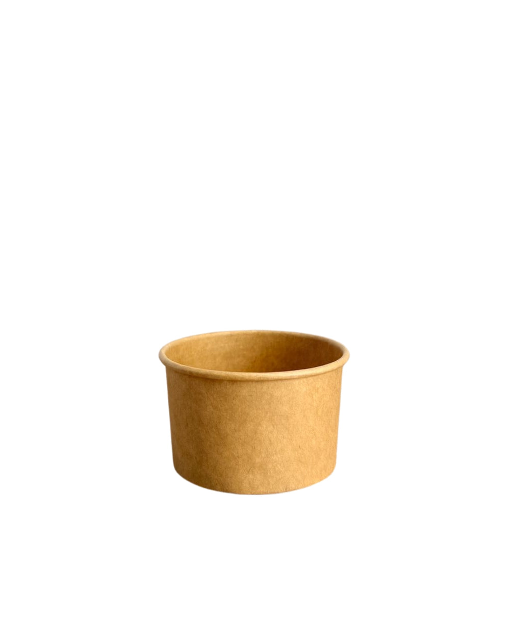 1000x G2N Eisbecher für 1 Kugel Ø 72 mm – Karton kraftbraun, PE beschichtet