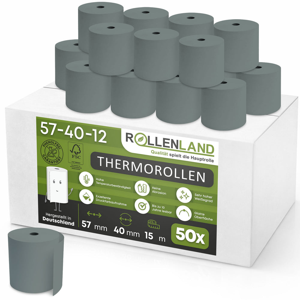 50 Blue4est Thermorollen 57x40x12, 15 m